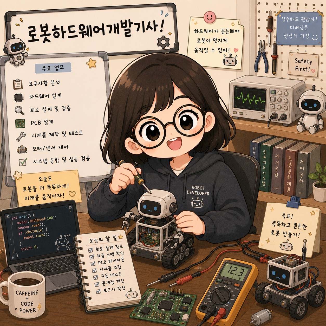로봇하드웨어개발기사 합격률 및 시험통계 정보