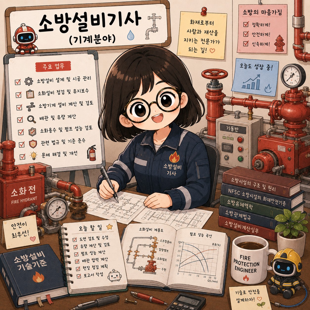 소방설비기사(기계분야) 합격률 및 시험통계 정보