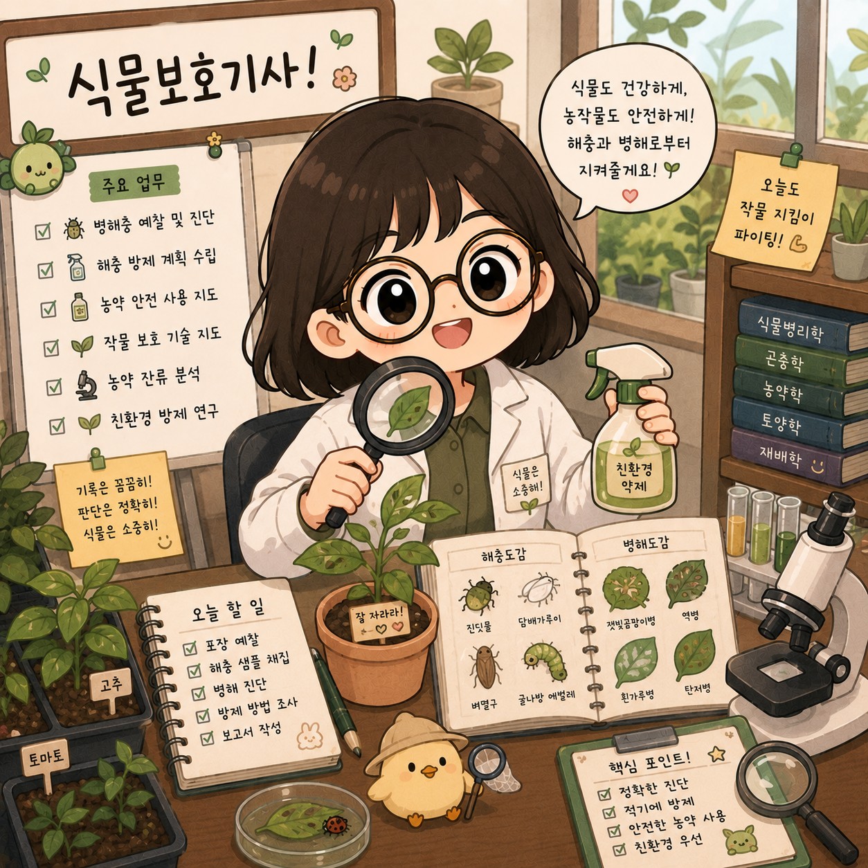식물보호기사 합격률 및 시험통계 정보