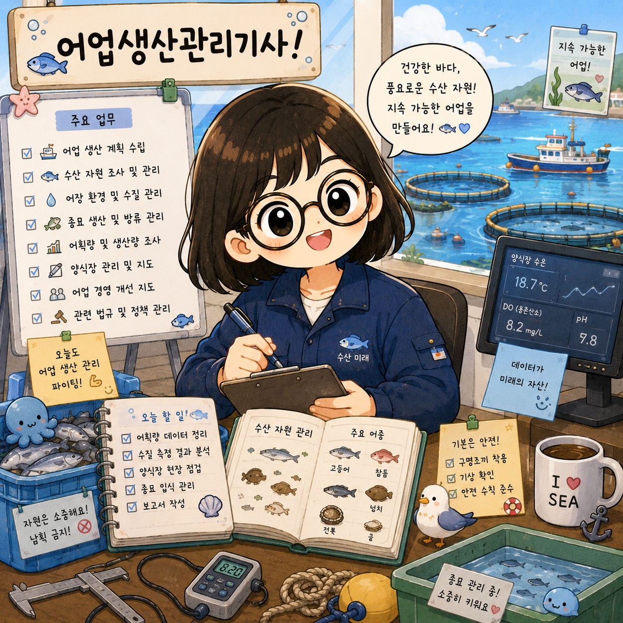 어업생산관리기사 합격률 및 시험통계 정보