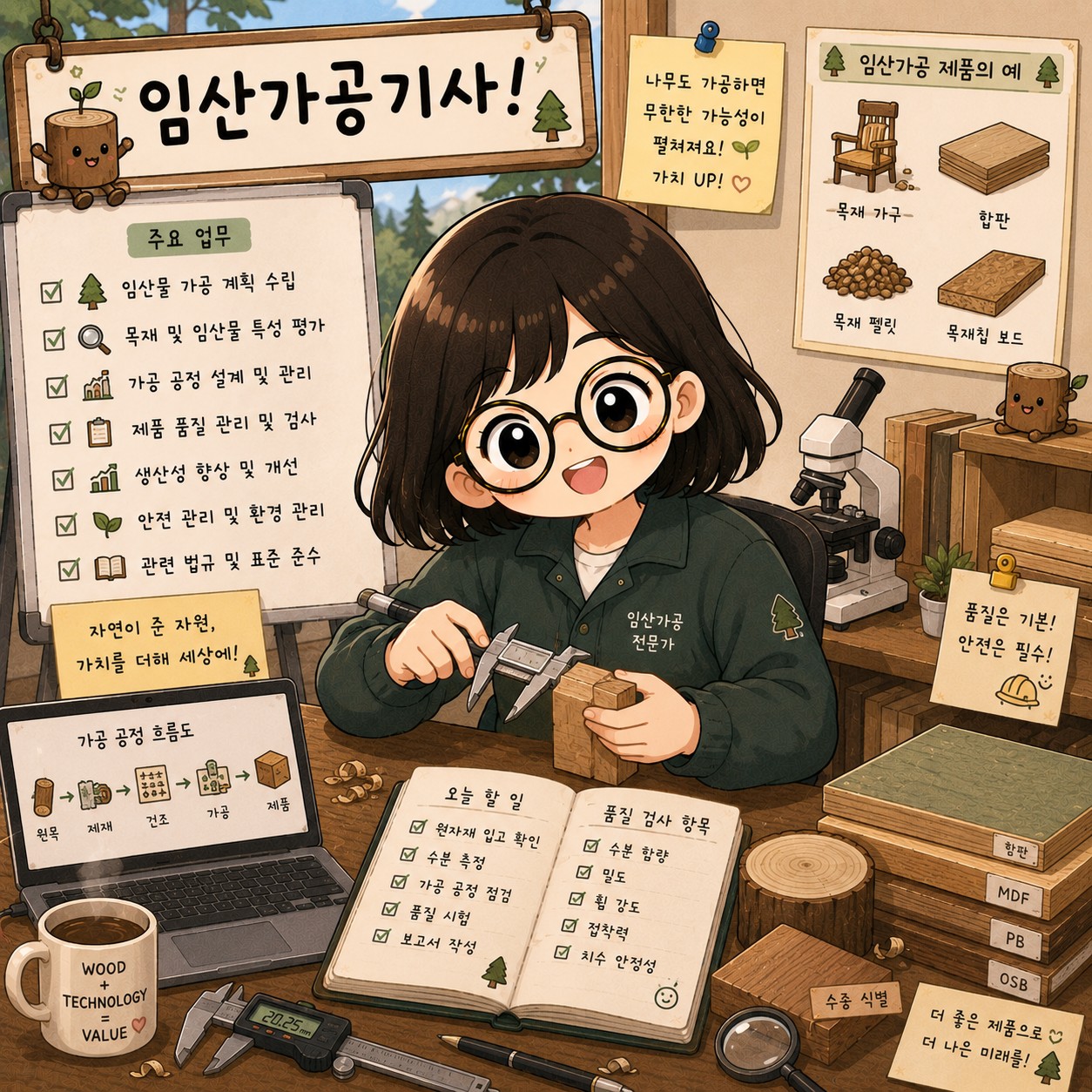 임산가공기사 합격률 및 시험통계 정보