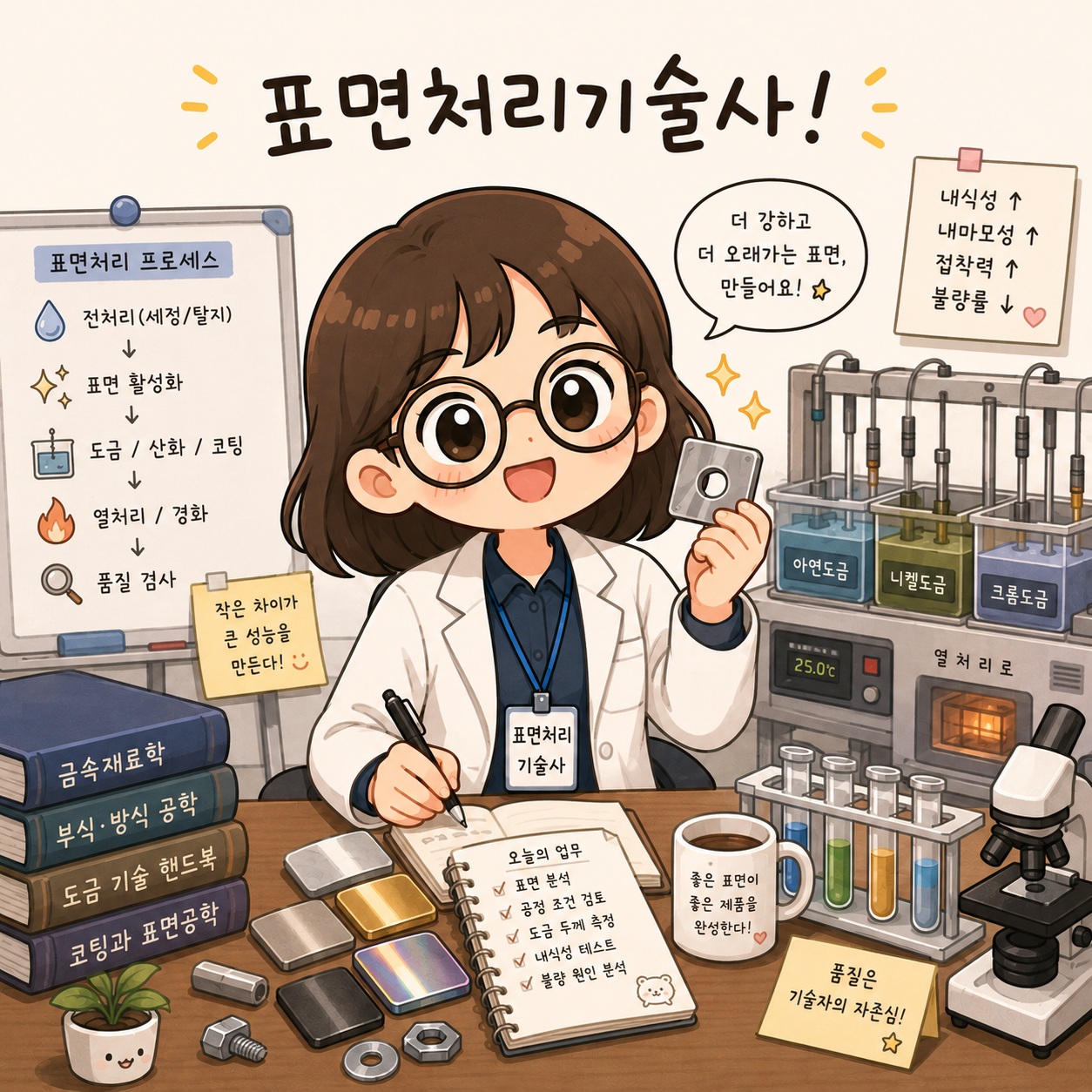 표면처리기술사 합격률 및 시험통계 정보